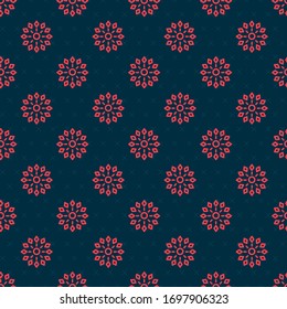 Rote Linie Firework Symbol einzeln auf schwarzem Hintergrund. Konzept der lustigen Party. pyrotechnisches Symbol für Explosivstoffe. Vektorillustration-Illustration