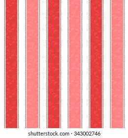 Red Line Pattern Background Illustration