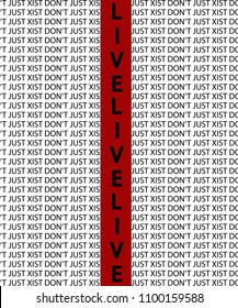 red line text art vector black and white slogan 