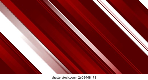 Red line with white architecture futuristic background minimal concept vector illustration subtle design. eps4