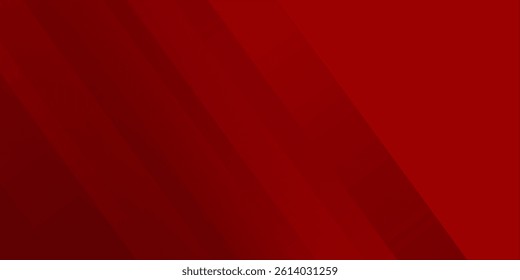 Red line with white architecture futuristic background minimal concept vector illustration subtle design.