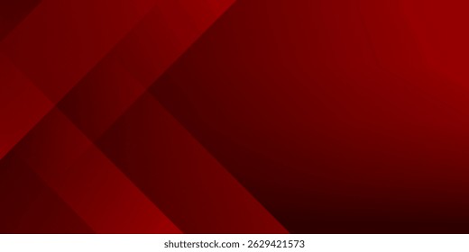 Red line with white architecture futuristic background minimal concept vector illustration subtle design.