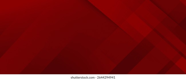 Red line with white architecture futuristic background minimal concept vector illustration subtle design.