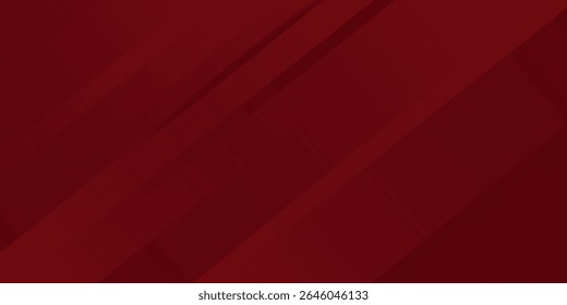 Red line with white architecture futuristic background minimal concept vector illustration subtle design.