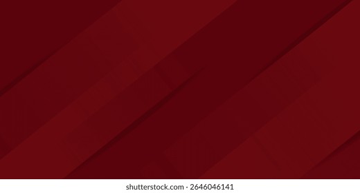 Red line with white architecture futuristic background minimal concept vector illustration subtle design.