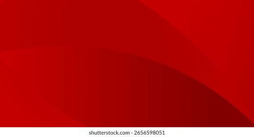 Red line with white architecture futuristic background minimal concept vector illustration subtle design.