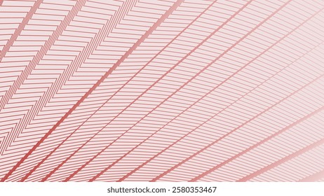 Red line zig zag pattern background for fabric style or presentation