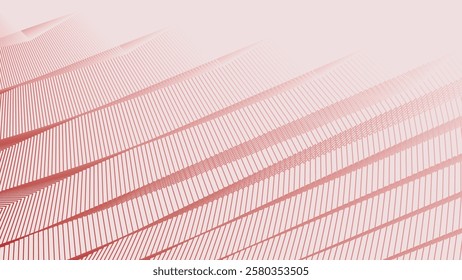 Red line zig zag pattern background for fabric style or presentation