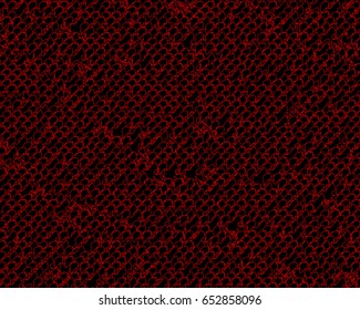 RED LINES MESH PATTERN