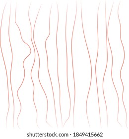 
red lines on white background