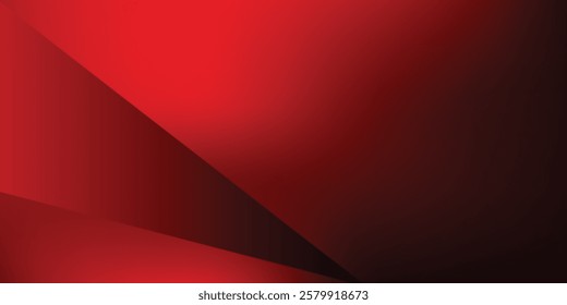 Red lines on white background futuristic architecture concept vector illustration
