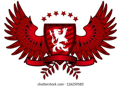Red Lion Shield