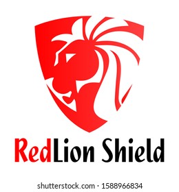 red lion shield logo company symbol