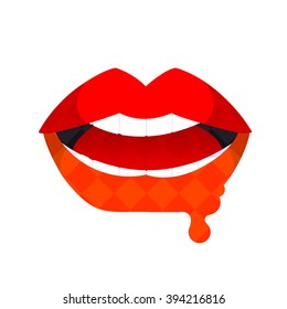 Red lips