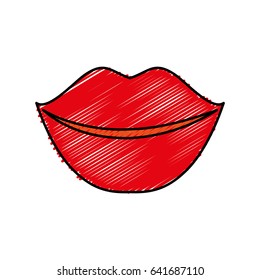 red lips icon