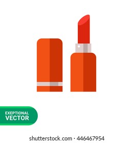 Red lipstick icon
