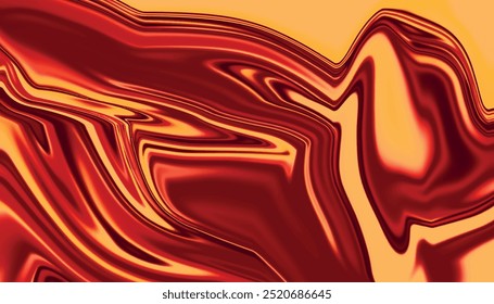 Red liquid abstract background vector. Luxurious dark red liquid marble surface design. Unique abstract liquified design.	