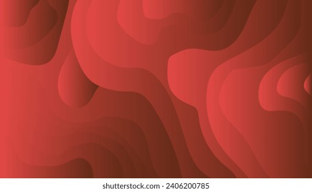 Red Liquid color background design. Fluid gradient shapes composition. Futuristic design posters. Can be use for lading page, poster or banner Eps10 vector.