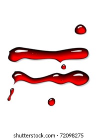 El líquido rojo es igual a la señal