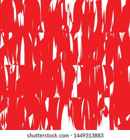 Diseño de fondo geométrico del líquido rojo, formas de fondo geométrico del degradado del fluido, composición artística, afiche de diseño minimalista futurista, plantilla creativa del festival abstracto