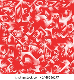 Red Liquid Geometric Background Design, Fluid Gradient Geometric Backdrop Shapes Art Composition, Futuristic Minimal Design Poster, Abstract Fest Creative Template