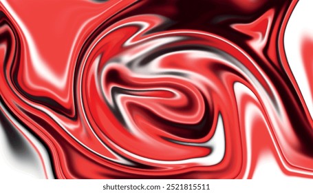 Red liquid marble Inkscape abstract background, red liquid abstract background vector. 