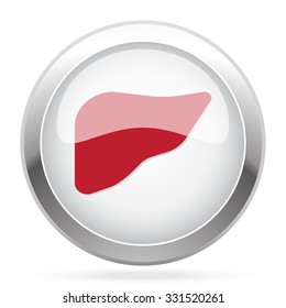 Red Liver icon on chrome web button