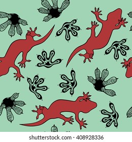 red lizard