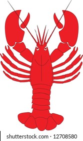 a red lobster