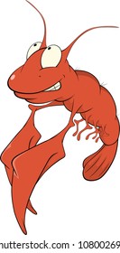 Red lobster cartoon