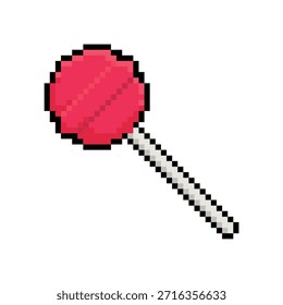 ARTE PIXEL DE DOCE PIXEL PILOTO VERMELHO