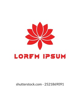 Red Lotus. It is simple vector art and logotype