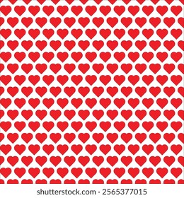 red love artwork pattern design
