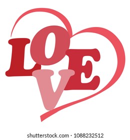 Red LOVE text.