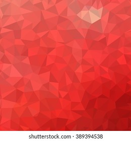 Red low poly background