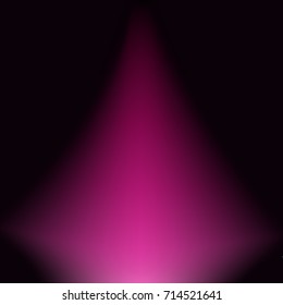 Red Luminous Ray in the Dark . Abstract Background . Template for your Design . Isolated Vector Illustration