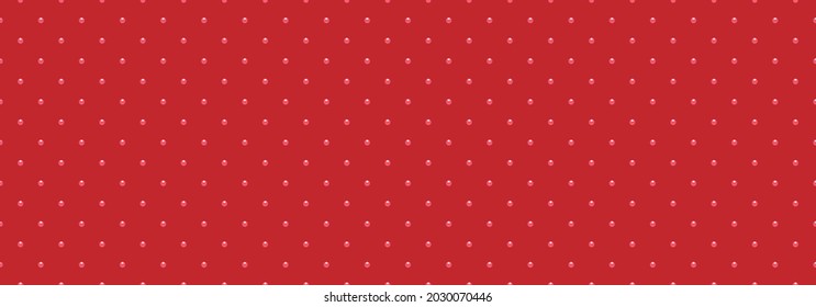 Red luxury background with beads. Vector illustration. 