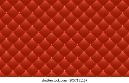 Red luxury background with crystals. Vector illustration.