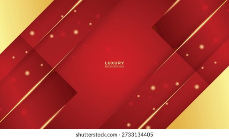 Fondo lujo rojo con