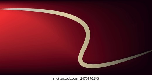 red luxury background with gold line.vector eps10