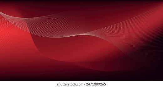 red luxury background with gold line.vector eps10