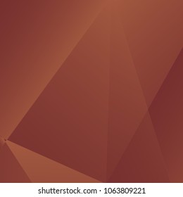 Red luxury background, orange, red design. Vector polygon abstract polygonal geometric triangle background. Diamond jewelry fractal. Low poly summer illustration. Abstract geometric polygonal shape.