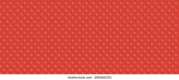 Red luxury background with rhombuses. Seamless vector illustration. 