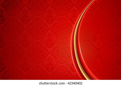 Red Luxury Background, vector