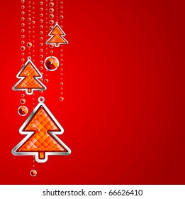 fondo de navidad de lujo rojo