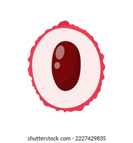 red lychee healthy sweet fruit for vegetarians
