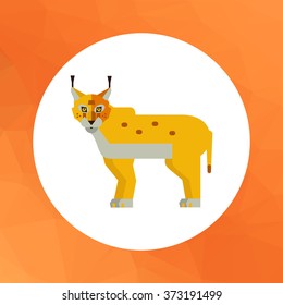Red lynx icon