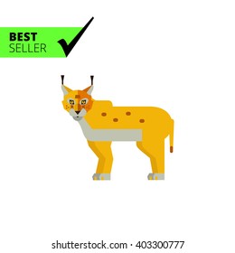 Red lynx icon