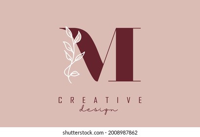 M Red Letter White Images, Stock Photos & Vectors | Shutterstock