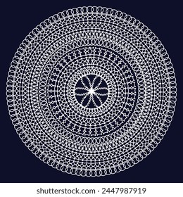 Red mandala, boho, ethnic patterns, t-shirt prints, coloring books for adults, yoga, meditation. Vector illustration of a stock isolated on a black background. Tattoo
background, Pattern Stencil Doodl